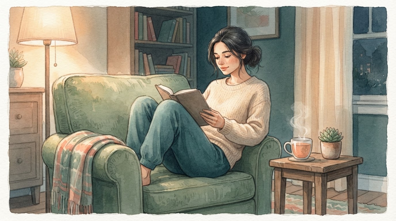 رسم بياني بسيط يوضح انخفاض درجة حرارة الجسم وتأثير الضوء على الميلاتونين