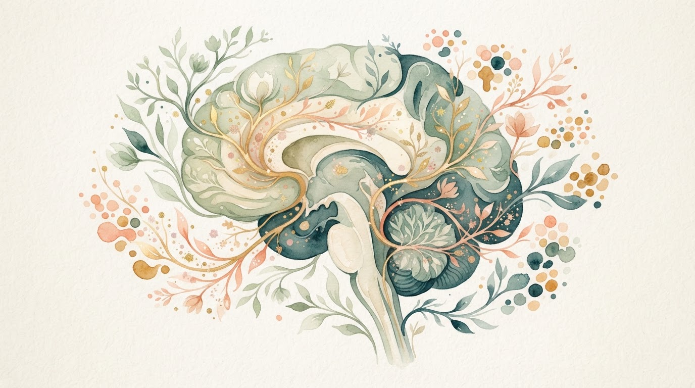 Abstract neurological pathways and hormones